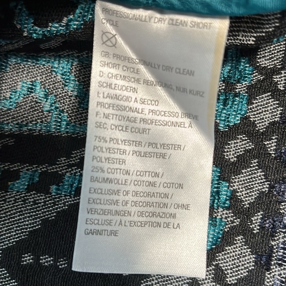 Susan Graver Artisan Jacket Size 14 Boho Carpet Mature Grunge Festival Artsy - Picture 10 of 13